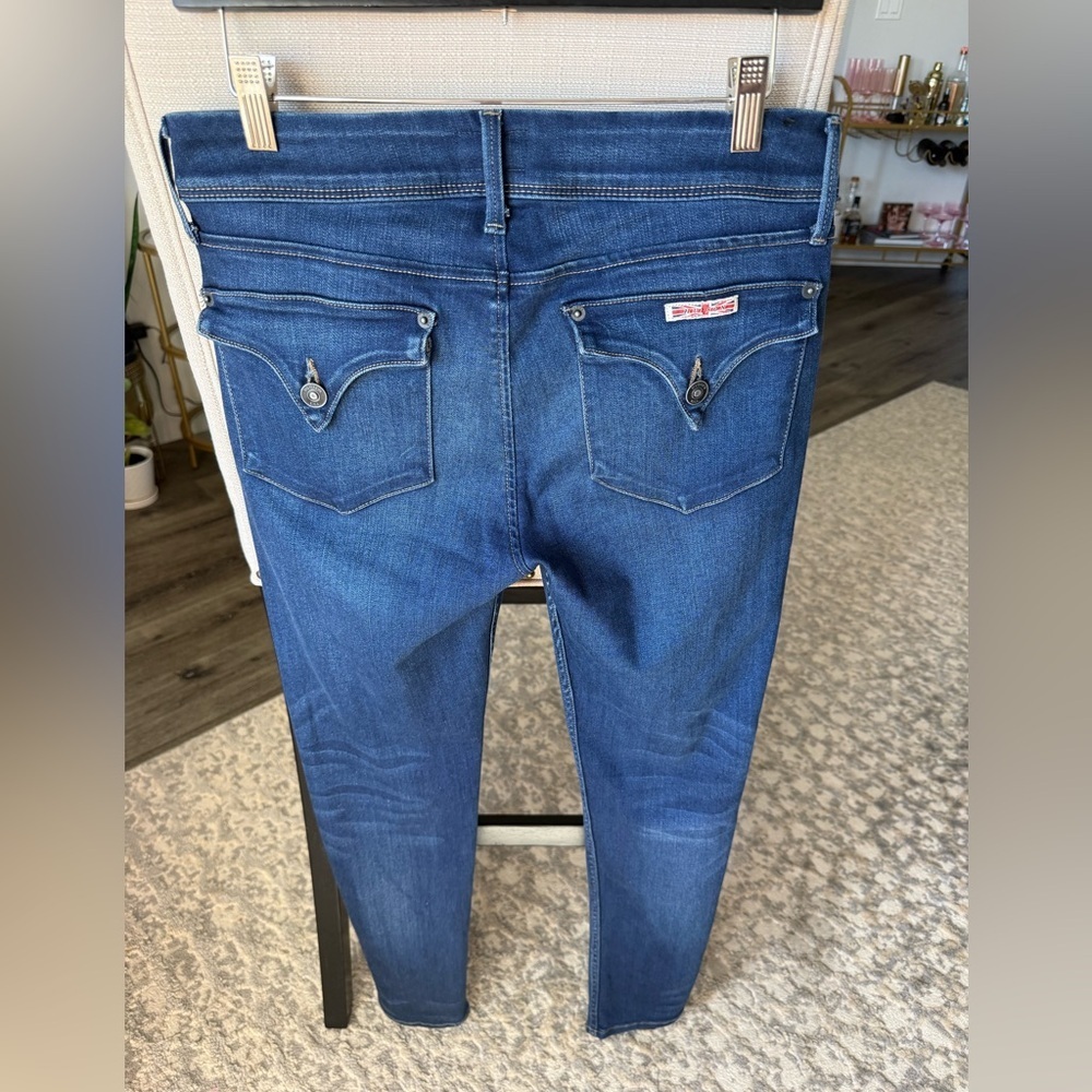 Hudson Collin Midrise Skinny Jeans 29 REVL Stretch Denim - Picture 6 of 7